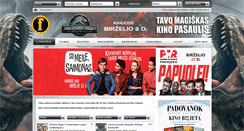 Desktop Screenshot of forumcinemas.lt
